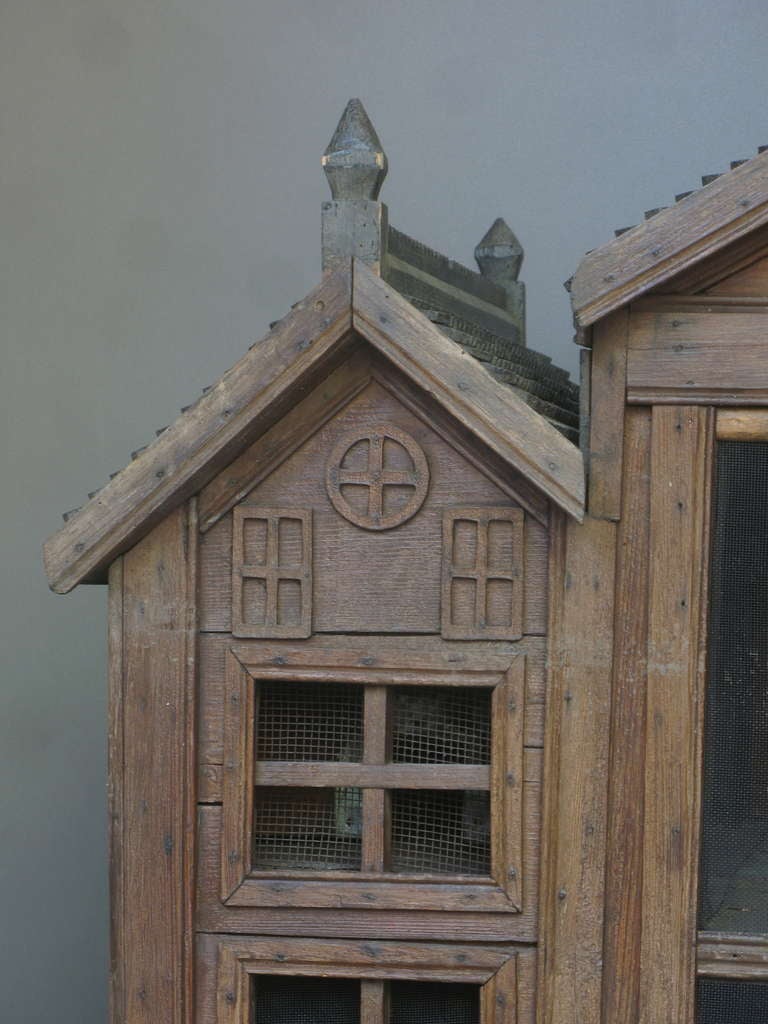 Folk Art Hamster House 1