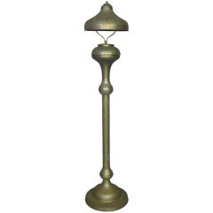 Oriental Brass Floor Lamp