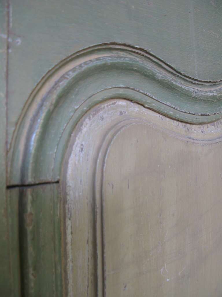 Französische Eiche, abgeschrägte Tür aus dem 19. Jahrhundert (Eichenholz) im Angebot