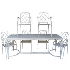 1940s Dining Table and 6 Chairs