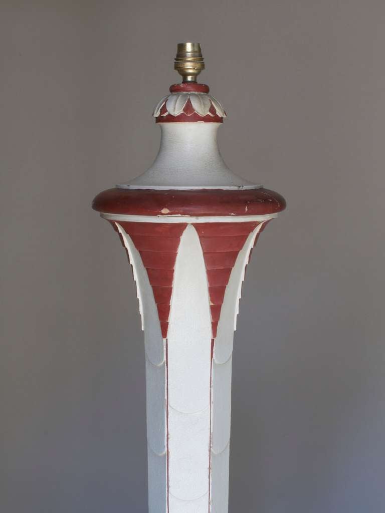 Elegant Art Deco Floor Lamp - France, 1930s In Excellent Condition In Isle Sur La Sorgue, Vaucluse