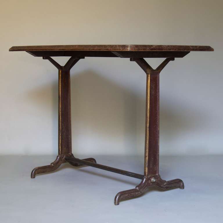 French Bistro Table from France ca. 1900 For Sale