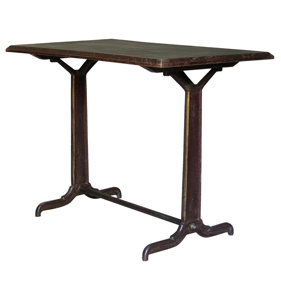 Bistro Table from France ca. 1900