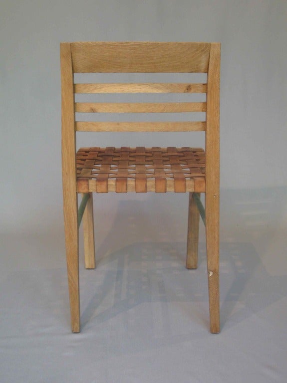 2 Stühle und 2 Sessel von Ren Gabriel – Frankreich, 1930er Jahre im Angebot 2