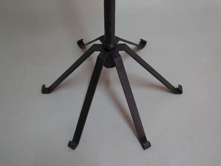Wrought-Iron Floor Lamp - France, 1940s For Sale 1