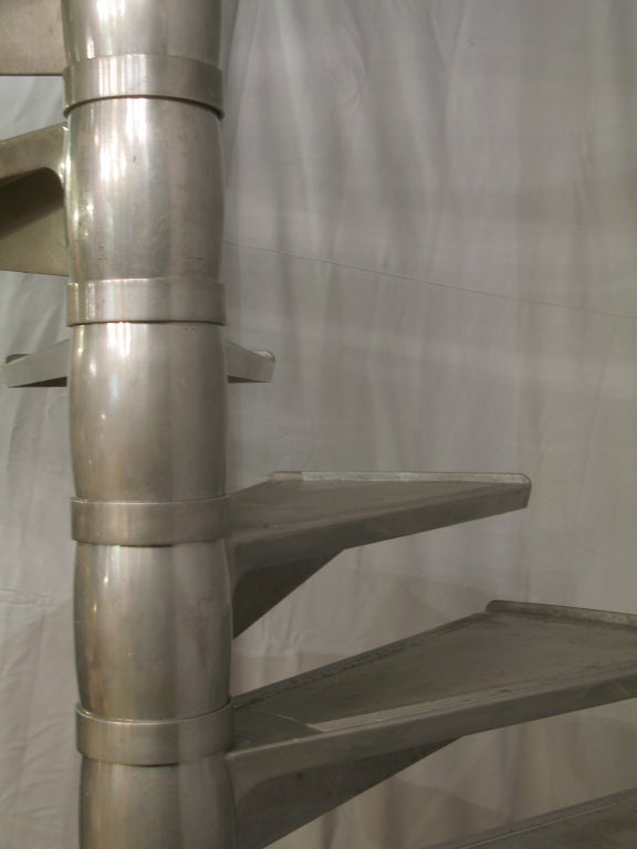aluminum spiral stairs