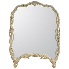 Vintage Carved "Twig" Mirror