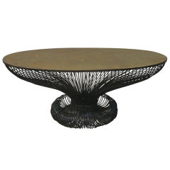 Unique Oval Coffee Table