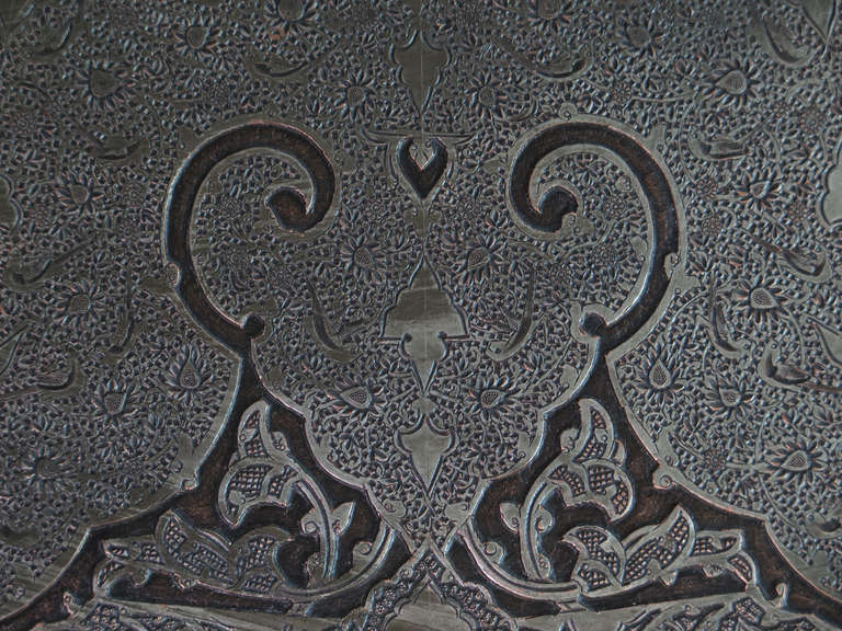 Large Middle Eastern Tray, 19th Century 5