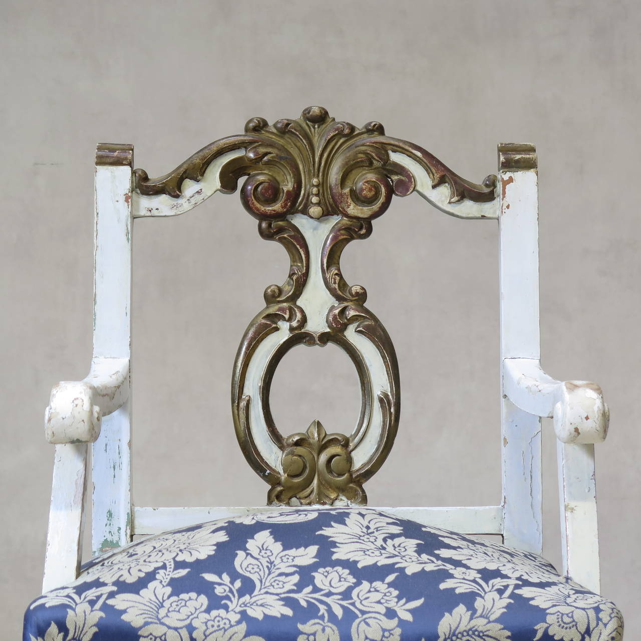 Pair of Louis XV Style Armchairs, France, Early 1900s For Sale 1