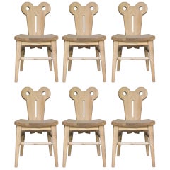 Set of Six Quirky Chairs