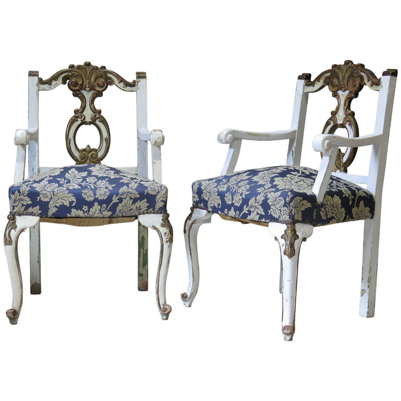 Paar Sessel im Stil Louis XV., Frankreich, frühe 1900er Jahre