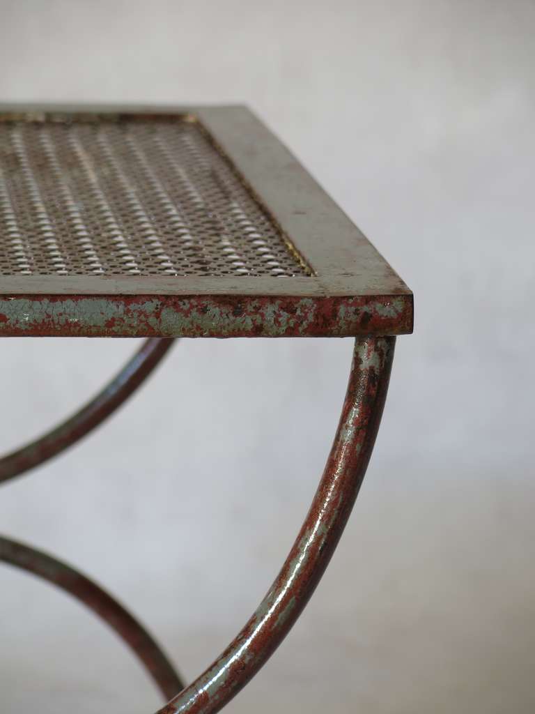 Wrought-Iron Console & 2 Stools - France, 1940s 2