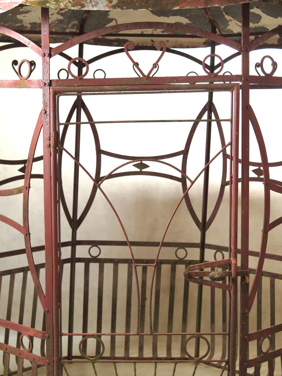 Art déco Pergola en fer forgé Art Déco, France, années 1920 en vente