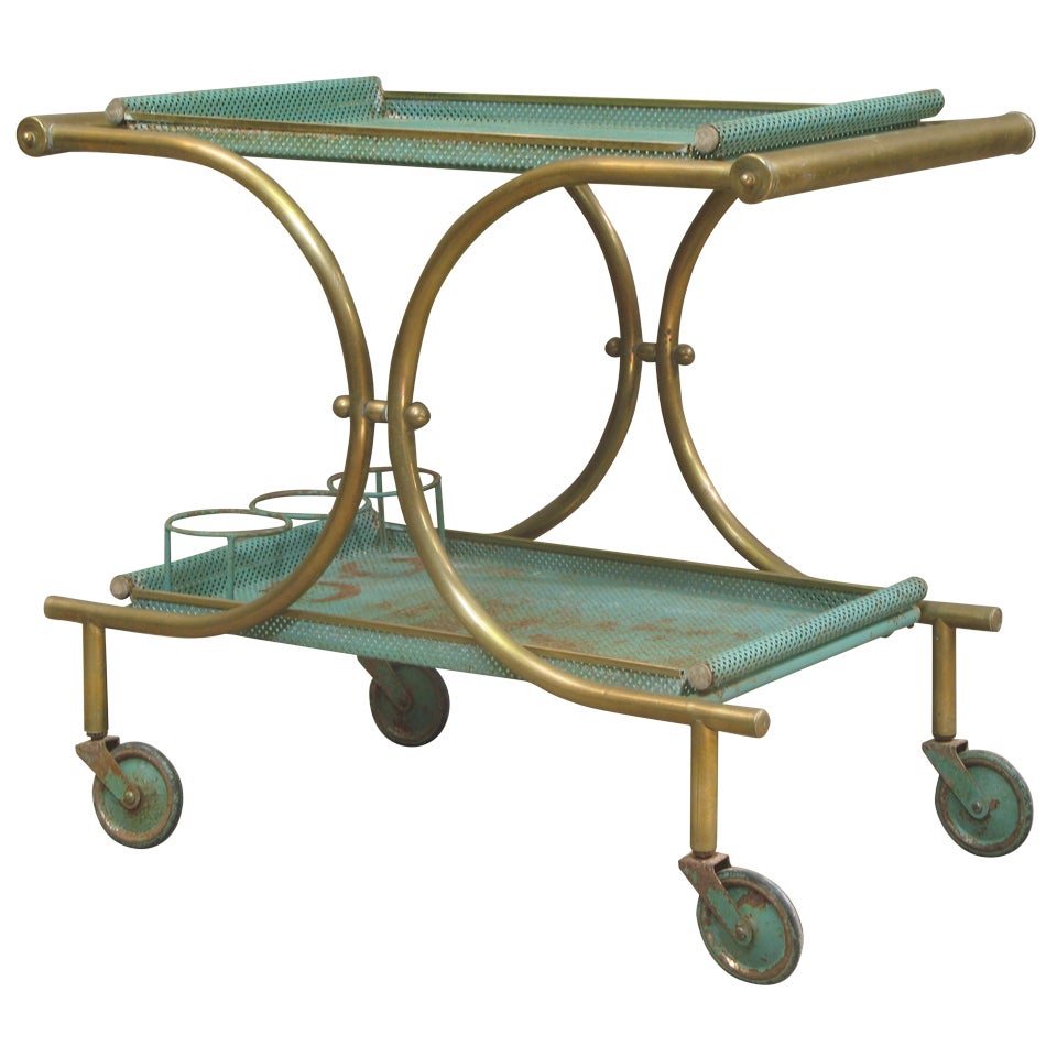 French 1950's Drinks Trolley