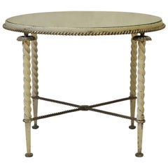Occasional Table Attributed to Gilbert Poillerat, France, 1940s