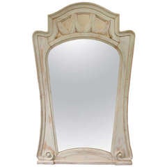 Very Tall Art Nouveau Mirror - France, 1900's