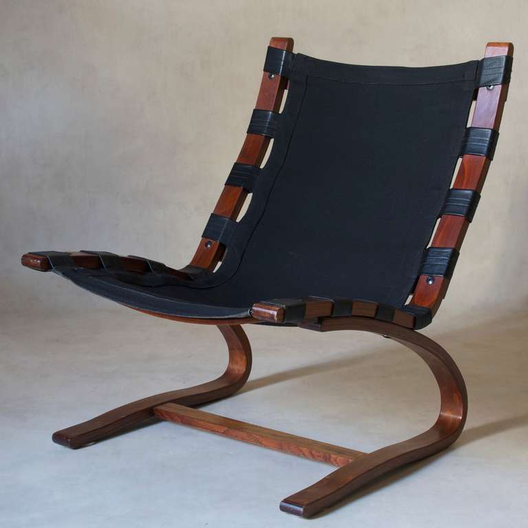 Norwegian Set of 4 Chairs by Ingmar Relling for Westnofa - Norway, 1970s