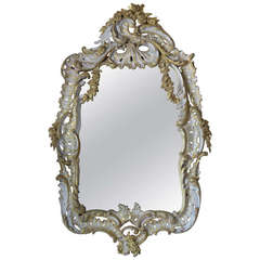 Very Large Rococo Mirror, France, 19th Century