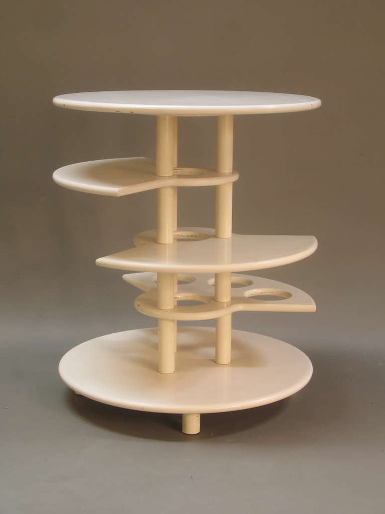 French Multi-Shelf Cocktail Table