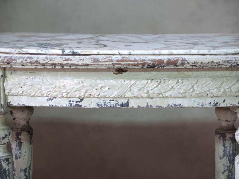 Louis XVI Style Kidney-Shaped Vanity Desk In Excellent Condition For Sale In Isle Sur La Sorgue, Vaucluse