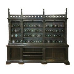 Gothic Revival Bookcase or Display Cabinet