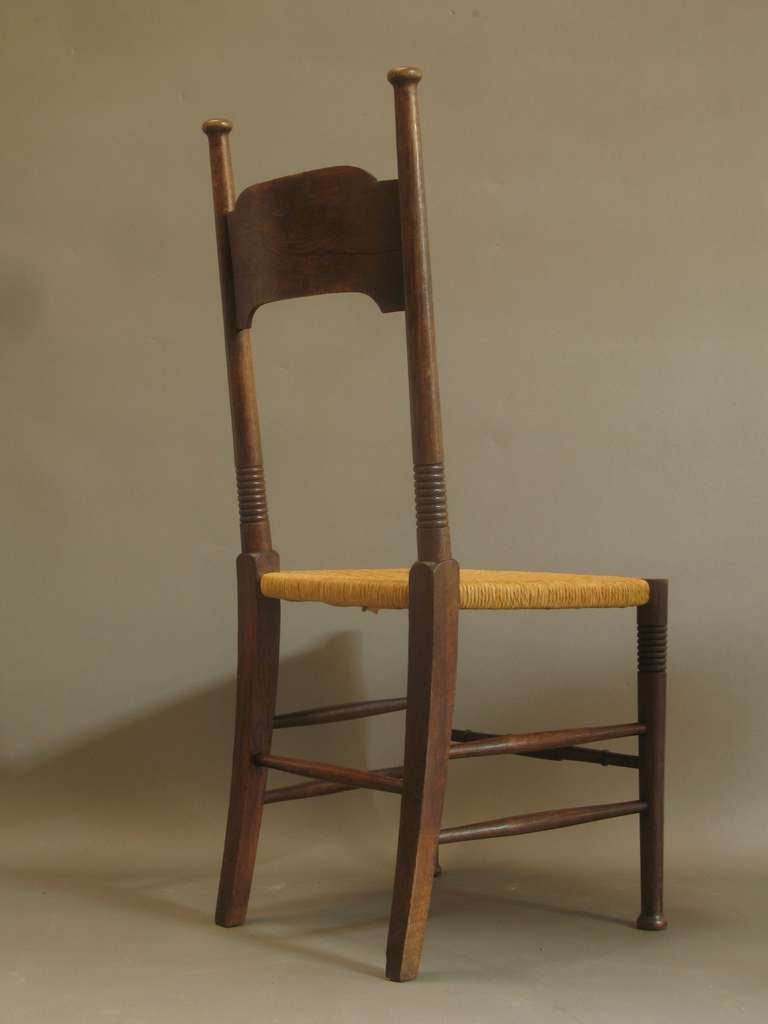 British Pair of Arts & Crafts Chairs by William Birch