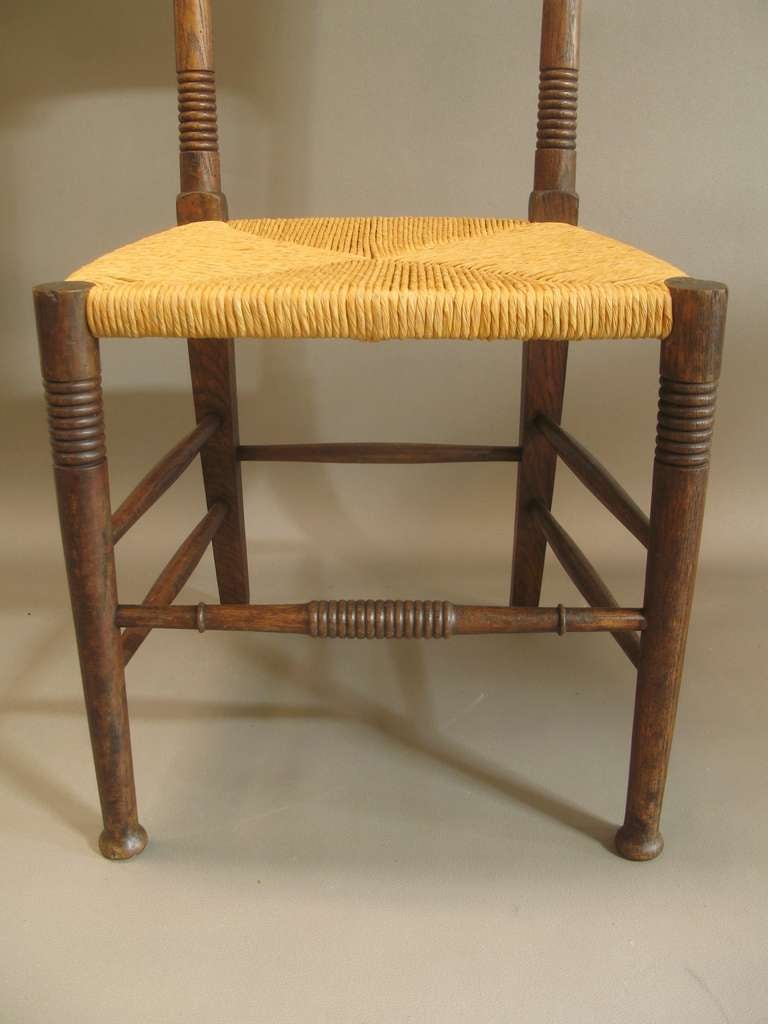 19th Century Pair of Arts & Crafts Chairs by William Birch