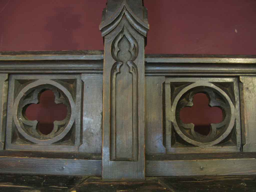 19th Century Gothic Revival Bookcase or Display Cabinet