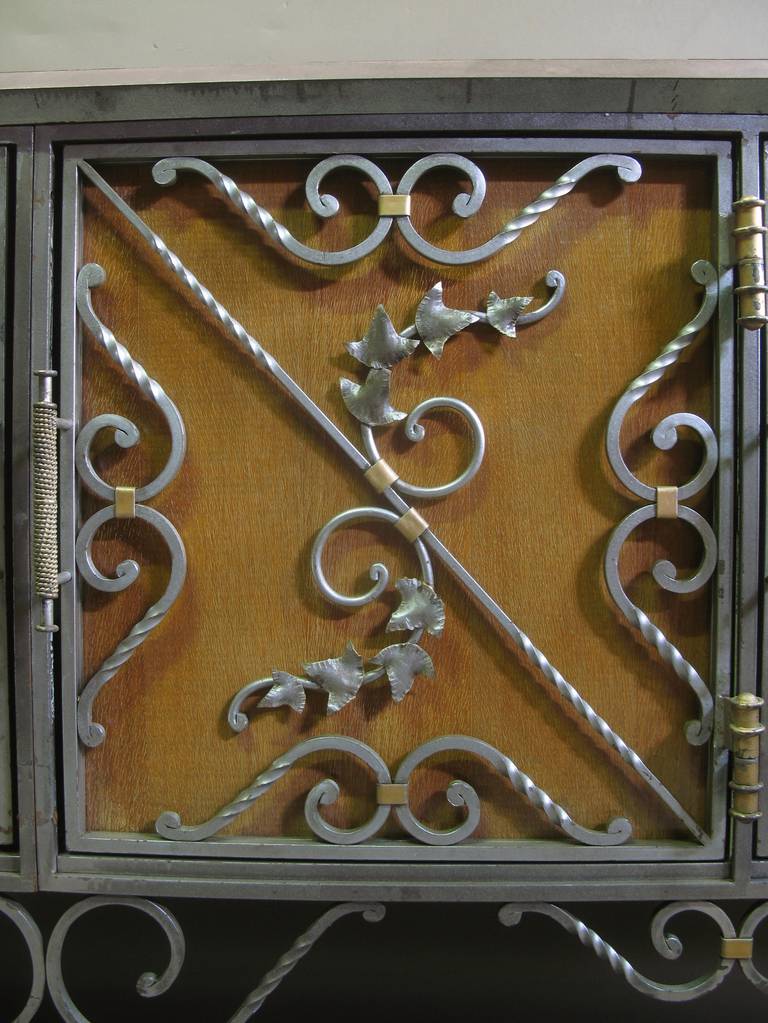 wrought iron sideboard