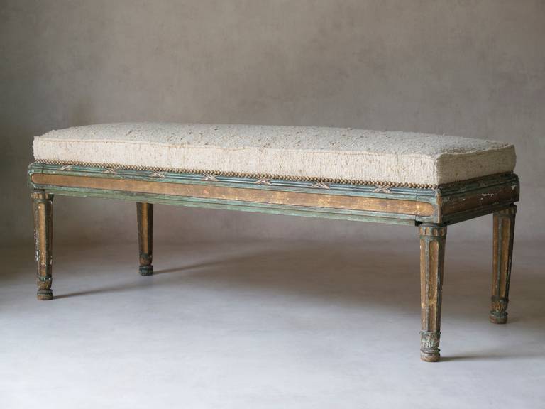 Elegant Louis XVI Style Bench