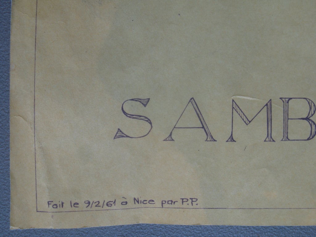Samba Pinballmaschine aus dem Jahr 1961 im Angebot 4