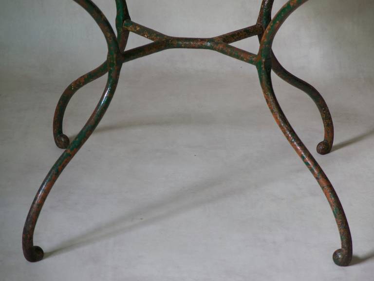 small iron tables