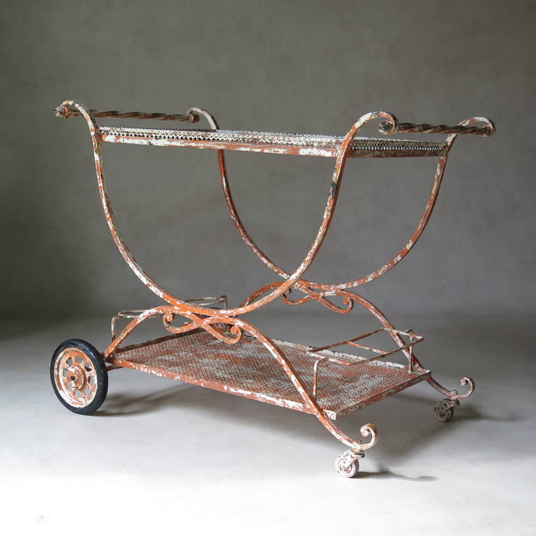 Maison Jansen Drinks Trolley, France circa 1950s