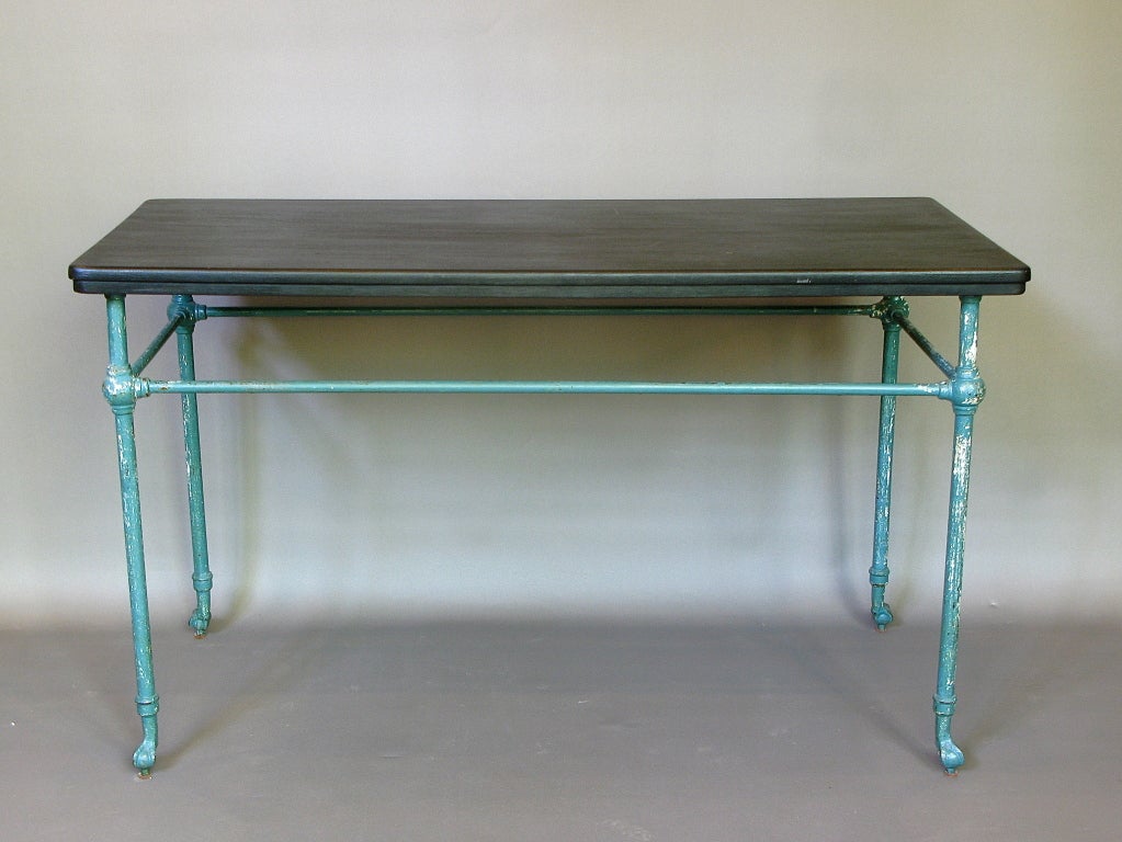 French Pair of Ball & Claw Feet Console Tables
