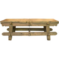 Banco da lavoro in Oak