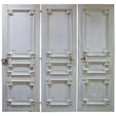 Set of Three Doors, France, 19th Century