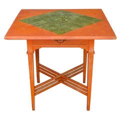 Aesthetic Movement Tile-Topped Table