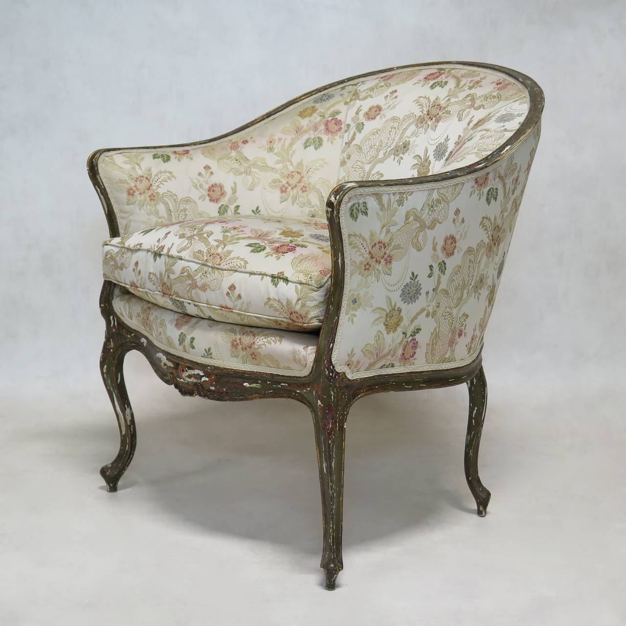 Louis XV Style SevenPiece Living Room Set, Italy, 18th