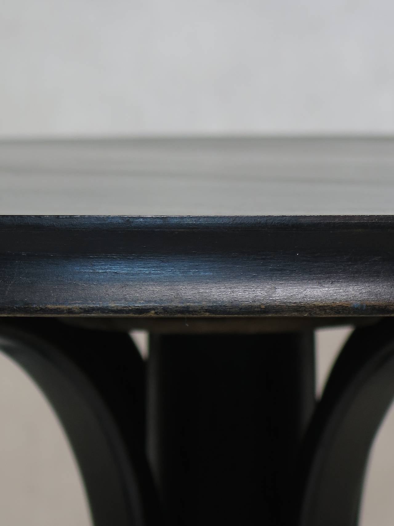 Ebonized Bentwood Table, 19th Century 1