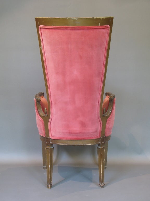 Pair of Louis XVI Style Armchairs, France, 19th Century In Excellent Condition For Sale In Isle Sur La Sorgue, Vaucluse