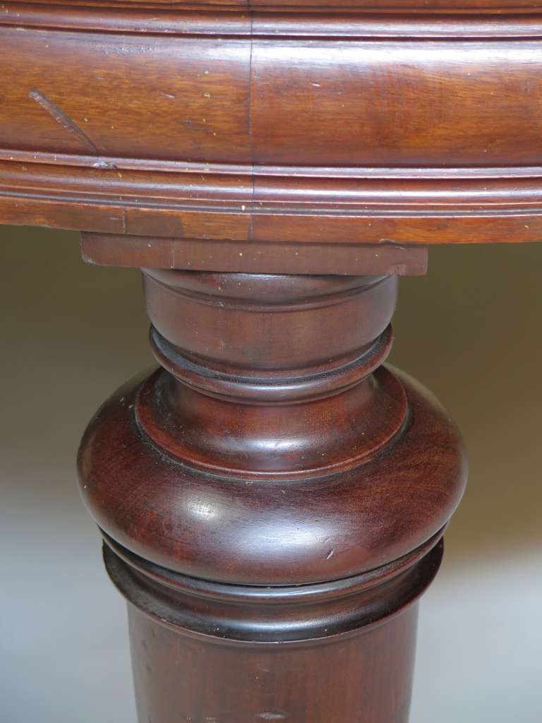 Large Oblong Mahogany Conference Table, France, 19th Century 2