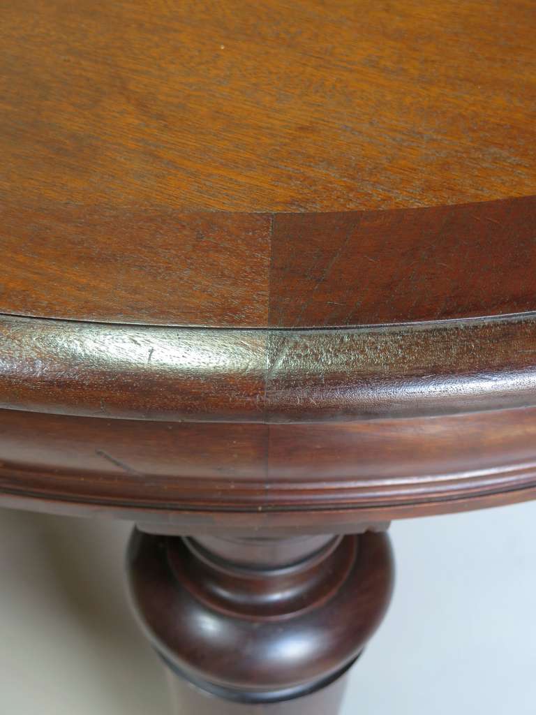 Large Oblong Mahogany Conference Table, France, 19th Century 3