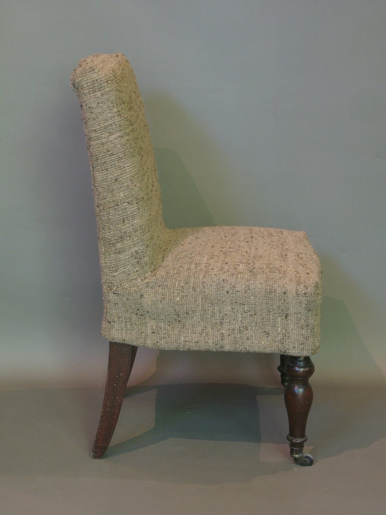 Silla y sillón a juego del siglo XIX en venta 4