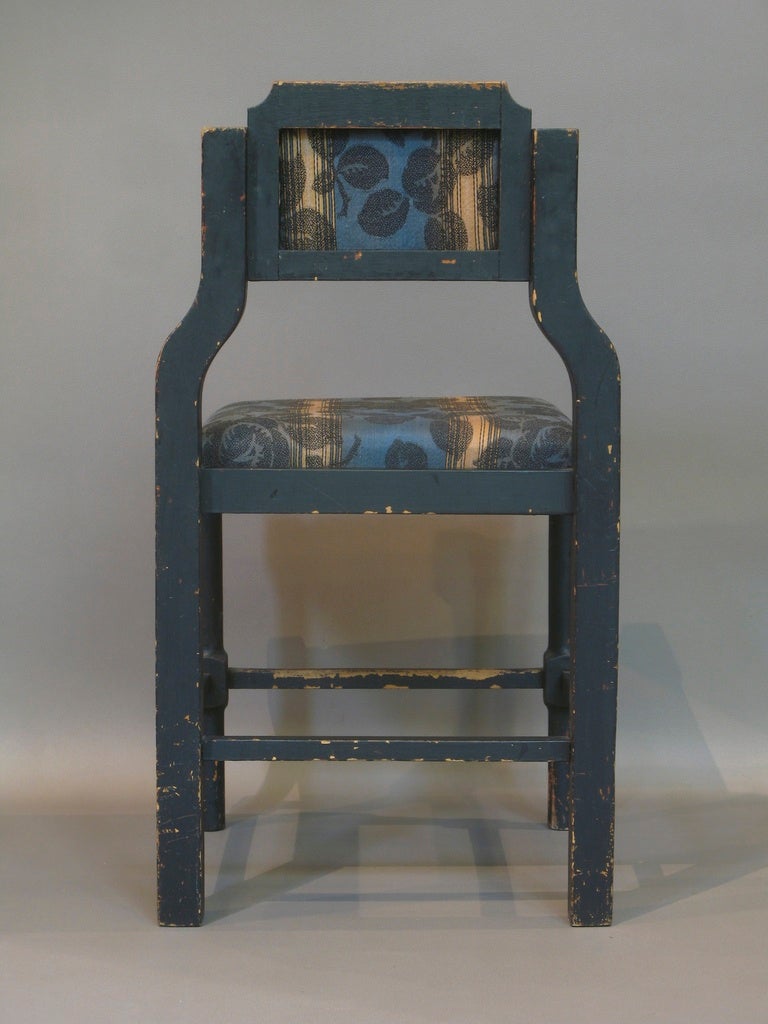 20th Century French Art Deco Side Chair For Sale