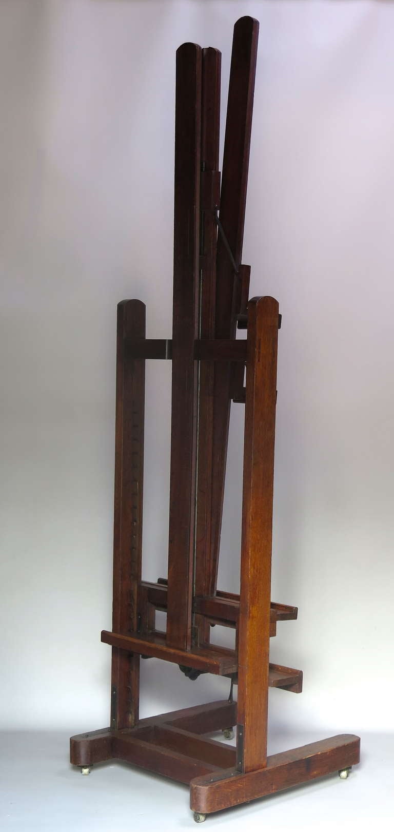 Double Sided Wind-Up Easel - France, 19th Century In Excellent Condition In Isle Sur La Sorgue, Vaucluse