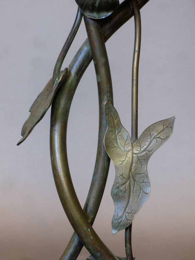 French Art Nouveau Candle Holder
