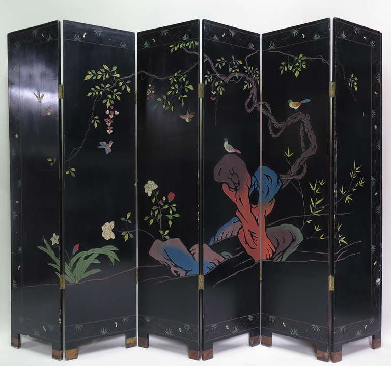 Six-Panel Coromandel Screen 1