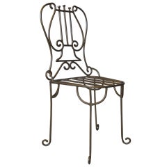 Lyre Back Chair 6
