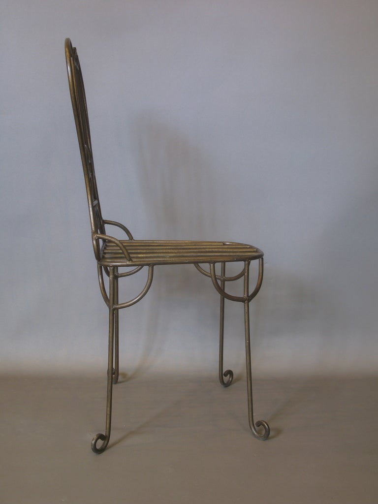 chaise lyre